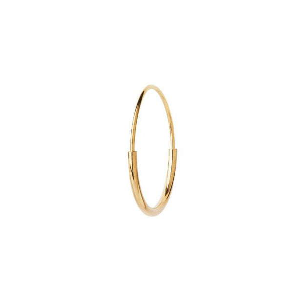 Maria Black Delicate hoop ørering - Forgyldt - Bahne